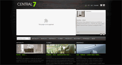 Desktop Screenshot of central7.cz